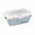 Stainless Steel Container Office Lunch Box Ins TikTok Celebrity Inspired Student Lunch Box Heat Resistant Small Number