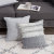 Gradient Gray/Tian Zi Ge/Yue Se Modern Simple Gray Office Car Lumbar Pillow Home Sofa Pillow Cases