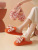 2020 Cotton Slippers Winter New Bow Spot Korean Men and Women Couple Home Balcony Indoor Casual Cute