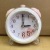 Modern Simple Children's Gift Alarm Clock Bell Double Tone Small Fresh Alarm Clock Color Light Clock