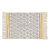 Etali Three-Color Screen Printing Cotton Braided Tailstock Balcony Mat Hand-Knotted Tassels Home Door Mat