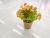 New Coffee Pot Small Plum Flower Artificial Flower Bonsai Decoration Home Decoration Artificial Flower Plastic