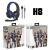 Headset Computer Game Wire Control USB Wired Led Luminous Headset E-Sports Ear Machine 3.5ps4