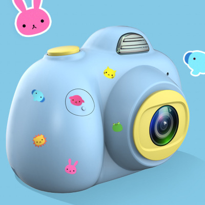 D6 Children's Camera Cute Cartoon HD Digital Camera Front and Rear Dual Camera TikTok Hot Sale Kids Gift