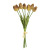 Yibo Factory Wholesale Cross-Border Foreign Trade Flower Wedding Home Decoration Artificial Flower Pu Bunch Tulip
