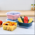 Double-Layer Drain Basket with Lid Drain Storage Box Kitchen Washing Vegetable Basket Refrigerator Anti-Odor Storage Box