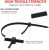 Heavy-Duty Self-Locking Nylon Cable Ties Multi-Function 12-Inch Nylon Automatic Locking Cable Ties, Black