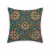 National Style Geometric Pattern Printed Pillowcase Linen Cushion Sofa Office Chair Backrest Support Customization