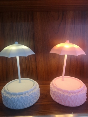 Night Light, Crafts Luminous Music Electronic Accessories, Umbrella Table Lamp, Music Base
