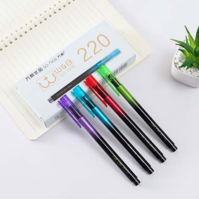 Wanbang Youpin 220 New Style Full Needle Gel Pen Creative Cartoon Office Student Model 0.5mm