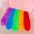 New Colorful Chicken down Feather Toy Pillow and Blanket Airable Blanket Car Sofa Cushion Children's Nap Airable Cover