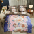 (Total 2) Stall Popular Autumn and Winter Ecological Brushed Four-Piece Thickened Large Version Flower Dove Cotton Four-Piece Set