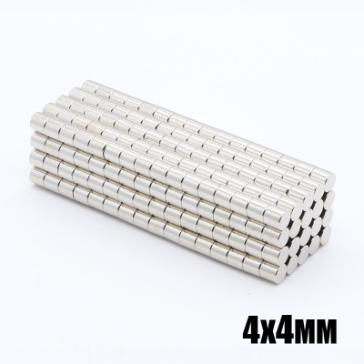 4*4mm NdFeB Magnet Strong Magnetic Cylindrical Strong Magnet Small 4X4 Strong Magnetic Cylinder Magnet Patch