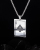 European and American Jewelry Ins Fashionmonger Personalized Stainless Steel Poker Necklace Fashion Trendy Love Peach a