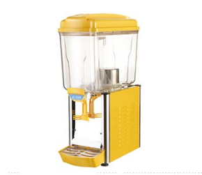 Single Cold/Cold/Hot Juice Machine Commercial Single Cylinder Spray Drinking Machine 15L for Shopping Mall