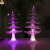 BC-016 Pine Tree Christmas Tree 5V European-Style Night Light Led Creative Product Ambience Light Cold Light Bedside Lamp