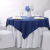 Free Sample Round White Polyester Cotton Banquet Wedding Lin