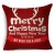 Amazon Popular Red Series 2020 Christmas Linen Pillow Case Customizable Pillowcase Sofa Cushion Cover