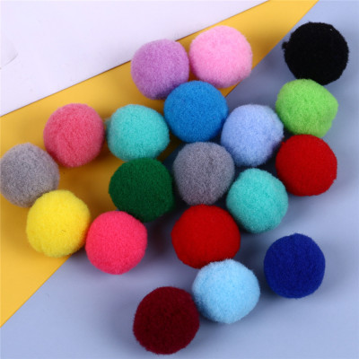 Color High Stretch Yarn Hairy Ball Ornament Accessories Handmade Fur Ball DIY Accessories