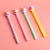 Super Cute Unicorn Baby Cartoon Head Gel Pen Black Gel Ink Pen Signature Pen for Learning Office