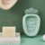 Cartoon Radish Soap Box Cute Double-Layer Drain Soap Box Student Household Soap Holder Bathroom Soap Holder Soap Box