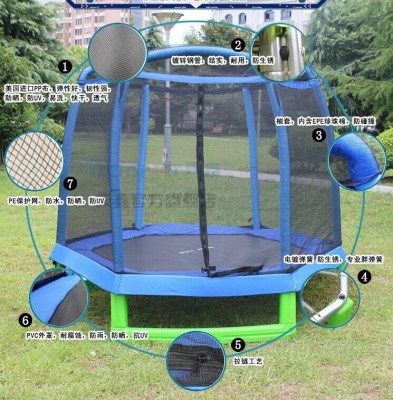 2020 Children's Hexagonal Trampoline