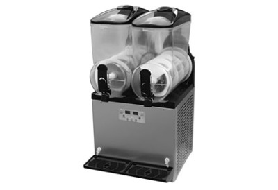 15L Double-Cylinder Slush Machine Commercial Slush Machine Slush Machine Snow Particles Blender Drinking Machine