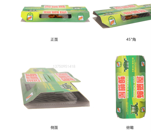 green leaf russian cockroach sticky plate cockroach killing medicine cockroach house sticky plate paper sticky cockroach sticky plate physical cockroach catching