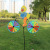 Factory Direct Sales Animal Cycling Stereo Cartoon Windmill Outdoor Idyllic Garden Decorating Windmill Outdoor Toys
