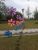 Factory Direct Sales New Cloud Six-Piece Flower Windmill Wind String Kindergarten Park Windmill Festival Decoration Wind String