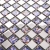 Crystal Glass Ice Crack Mosaic Background Wall Blue Kitchen Dining Room/Living Room Bathroom Pool Pool Tile