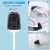 Silicone Toilet Brush and Holder Set, Toilet Brush and Plunger with Holder for Bathroom Organization and Storage, Bendab