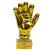 Factory Custom Resin Crafts Football Trophy Football Goalkeeper Gold Gloves Trophy Ornaments (Ball Game) Fan Supplies