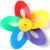 Wedding Supplies Factory Direct Kindergarten Children's Toys Plastic Windmill Decoration Outdoor Pinwheel