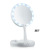 Led Folding Makeup Mirror USB Light Included Desktop Portable Cosmetic Mirror Beauty Fill Light Double-Sided Magnifying Portable Mirror