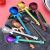 304 Stainless Steel Guitar Spoon Exclusive for Cross-Border Magic Color Coffee Spoon Creative Small Spoon Stirring Spoon Music Bar Spoon