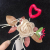 Linen Garland Twig  Chocolate Gift Box Gift Bag Decoration DIY Headdress Wedding Christmas Accessories Cake Plug-in