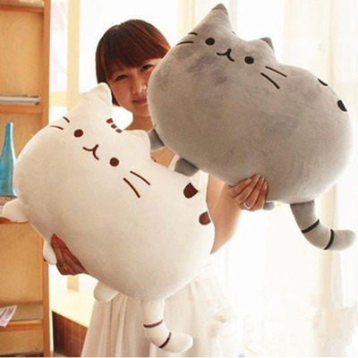 Spot Cute Biscuit Cat Big Tail Fat Cat Meow Star Plush Doll Large Pillow Factory Direct Sales Wholesale