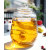 Lead-Free Glass Winebottle Varved Lettering Craft Vase 30 Jin Large Capacity Lotus Bottle