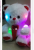 Led Colorful Luminous Holding-Heart Bear Plush Toy, Children's Birthday Gifts