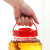 Sealed Storage Tank Lead-Free Glass Grain Storage Bottle Honey Bottle Kitchen Storage Tank Plastic Handle Cover