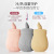 New Big Tail Cat Silicon Hot-Water Bag Water Injection Cartoon Cute Girl Plush Knitted Explosion-Proof Hand Warmer Water Bag