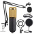 Cross-Border Bm700 Condenser Microphone 48V Power Supply Computer USB Anchor Equipment Microphone Control Recording Live Broadcast Set