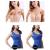 Amazon Hot Drop Shape Silicone Invisible Nude Bra Pull-up Push-up Dress Bra Traceless Ventilation Breast Pad Thin
