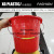 plastic bucket metal handle water bucket kitchen water storage bucket creative fashion household laundry basket durable