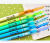 Hancool 6188 Magic Color Changing Highlighter Double Head Rhinestone Color Changing Watercolor Pen Key Marker Pen