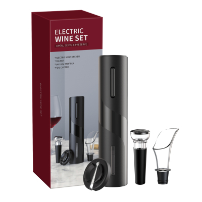 2020 Ni-MH Rechargeable Electric Bottle Opener Gift Set Red Wine Electric Bottle Opener Wine Set Gift Set