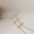 Anna SS Same Style Silver Needle Zurich Garden Line Sense Niche Crystal Flowers Tassel Earrings Eardrops Earrings for Women