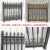 Factory Direct Sales Cast Iron Fence Courtyard Fence Iron Railing
