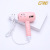 Guowei Electric Appliance Factory Direct Sales Cross-Border Small Hammer Hair Dryer Cartoon Mini Travel Easy to Carry Hair Dryer